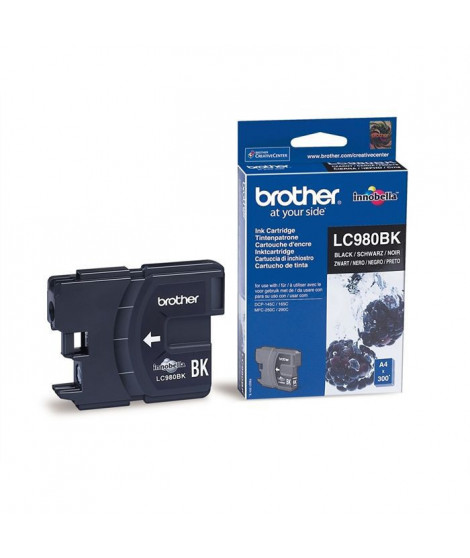 Brother LC980BK Cartouche d'encre Noir