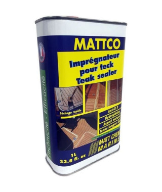 MATT CHEM Imprégnateur pour Teck Mattco 1L