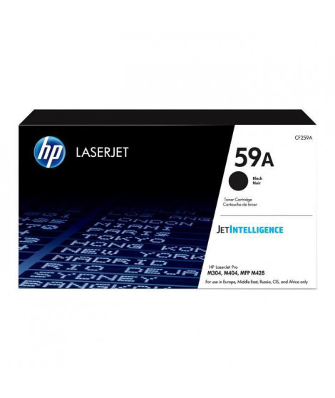 HP 59A Cartouche de toner noir LaserJet authentique (CF259A) pour LaserJet Pro M304/M404/MFP M428