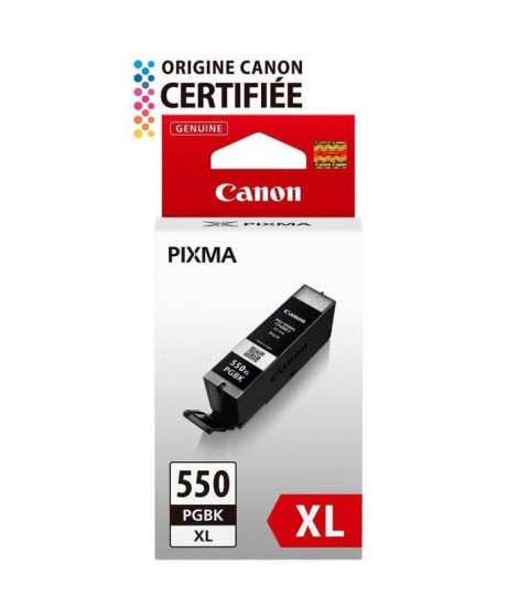 CANON Cartouche d'encre PGI-550 XL grande capacité Noir (PGI550XL)