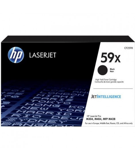 HP 59X Cartouche de toner noir LaserJet grande capacité authentique (CF259X) pour LaserJet Pro M304/M404/MFP M428