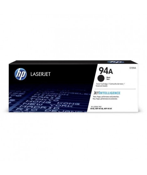 Toner Authentique HP Noir 94A  CF294A - HP  - Pour LaserJet Pro M118 / M148