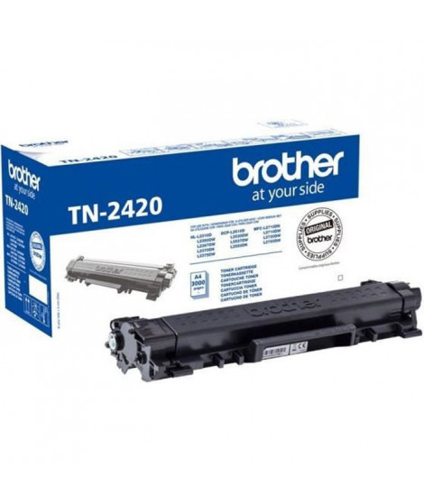 BROTHER Toner noir haute capacité TN2420 - 3 000 pages