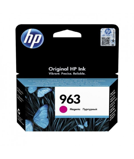 HP 963 Cartouche d'encre magenta authentique (3JA24AE) pour HP OfficeJet Pro 9010 / 9020 series