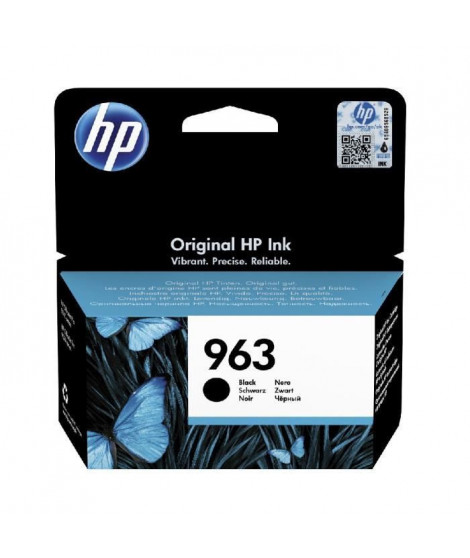 HP 963 Cartouche d'encre noire authentique (3JA26AE) pour HP OfficeJet Pro 9010 / 9020 series