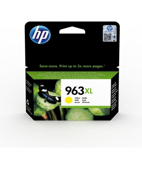 HP 963XL Cartouche d'encre jaune authentique (3JA29AE) pour HP OfficeJet Pro 9010 / 9020 series