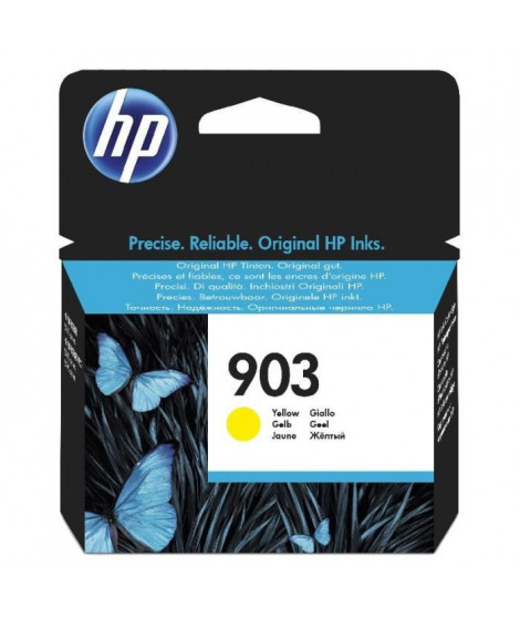 HP 903 Cartouche d'encre jaune authentique (T6L95AE) pour HP OfficeJet Pro 6950/6960/6970