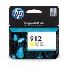HP 912 Cartouche d'encre jaune authentique (3YL79AE) pour HP OfficeJet 8010 series/ OfficeJet Pro 8020 series