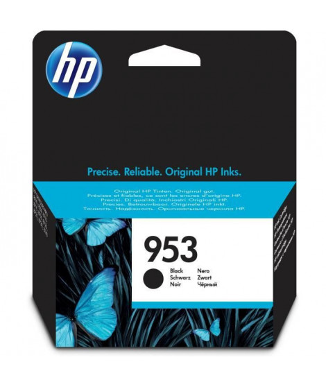 HP 953 Cartouche d'encre noire authentique (L0S58AE) pour HP OfficeJet Pro 8710/8715/8720
