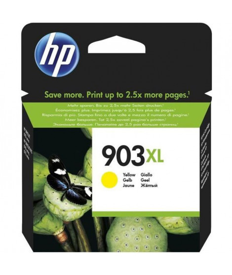 HP 903XL Cartouche d'encre jaune grande capacité authentique (T6M11AE) pour HP OfficeJet Pro 6950/6960/6970