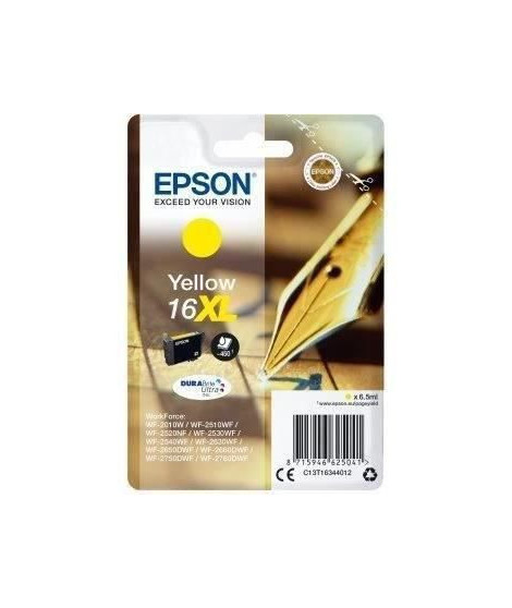 EPSON Cartouche d'encre 16 XL Jaune - Plume (C13T16344022)