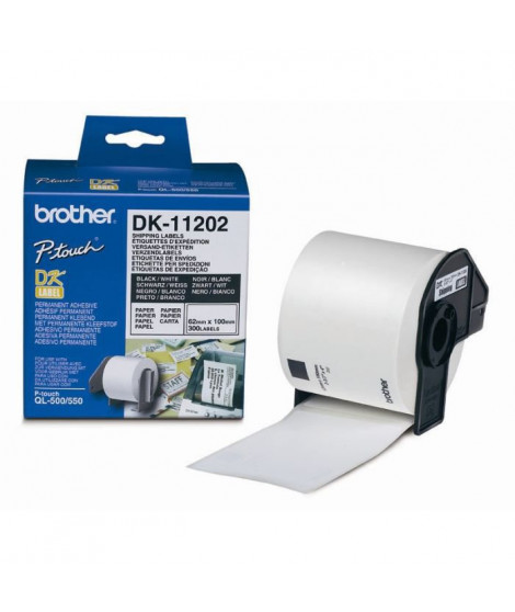 BROTHER Ruban papier P-TOUCH DK-11202 - 62x100mm