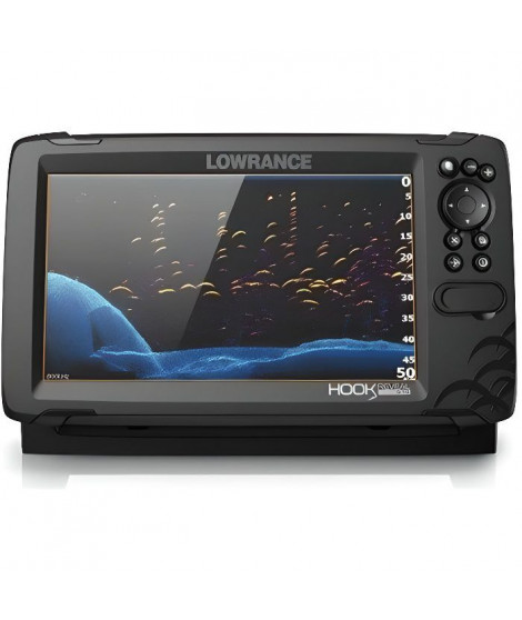 LOWRANCE Hook Reveal 9 Combiné GPS sondeur - Sonde Tripleshot