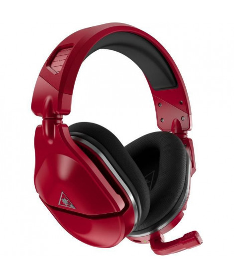 Casque Gaming - TURTLE BEACH - Stealth 600 Max - 2e Gen - Midnight Red - Rouge - Multiplateforme (TBS-2368-02)