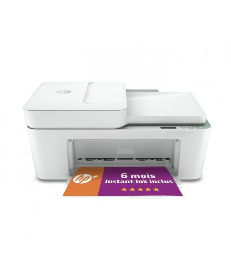 HP Deskjet 4122e Imprimante tout-en-un Jet d'encre couleur Copie Scan - 6 mois d'Instant ink inclus avec HP+