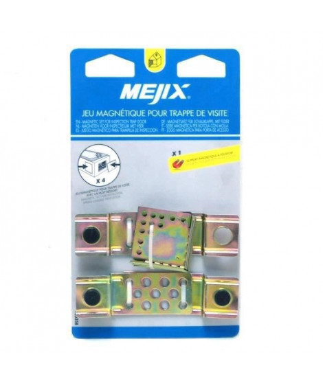 MEJIX Jeu magnétique pour trappe de visite a ressort x 8 pcs