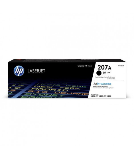Toner Authentique HP Noir 207A  W2210A - HP - Pour Color LaserJet Pro M255/MFP M282/ M283
