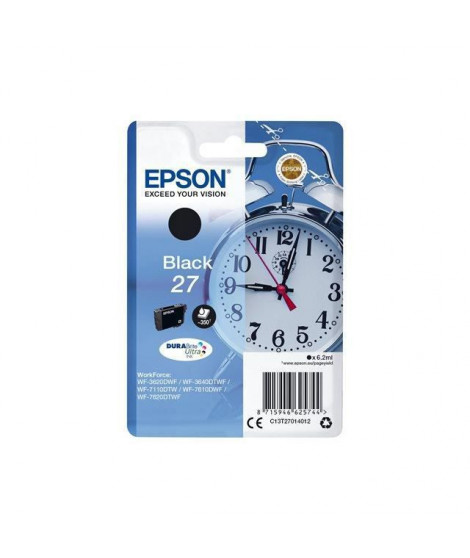 EPSON Cartouche d'encre T2701 Noir - Réveil (C13T27014012)