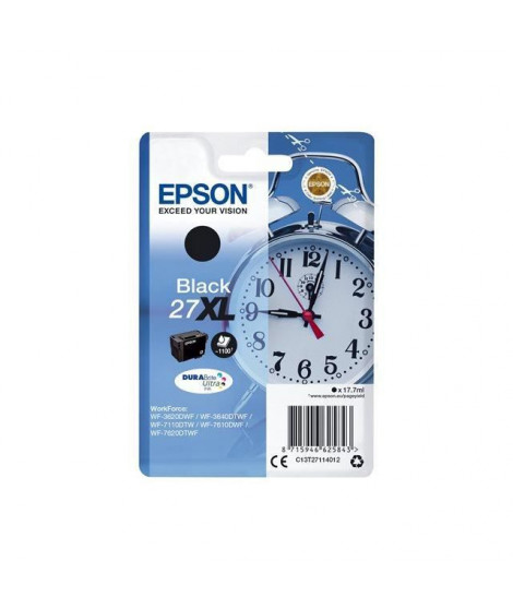 EPSON Cartouche d'encre T2711 XL Noir - Réveil (C13T27114012)