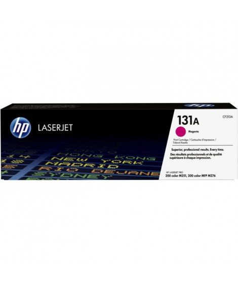 Toner Authentique HP Magenta 131A CF213A - HP - Pour LaserJet Pro M251/M276