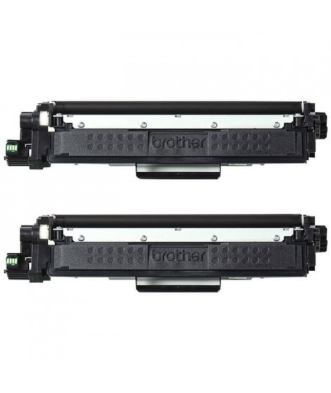 Pack de 2 Toners TN247BKTWIN-BROTHER-Noir-2x3000p.-Brother DCP-L3510, L3517, L3550, HL-L3270, L3290, MFC-L3710, L3730, L3750,…