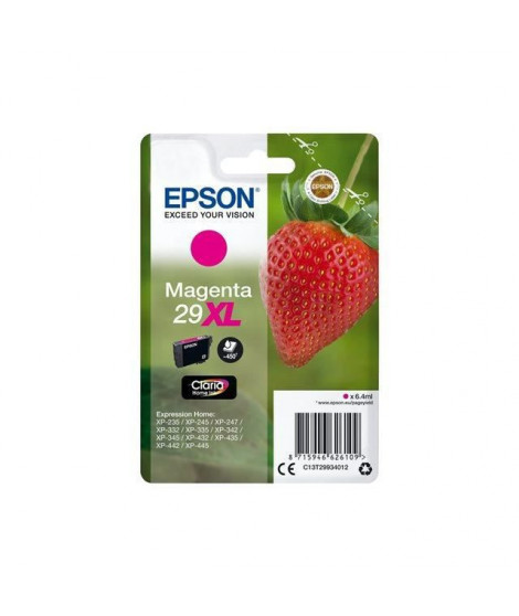 EPSON Cartouche d'encre T2993 XL Magenta - Fraise (C13T29934012)