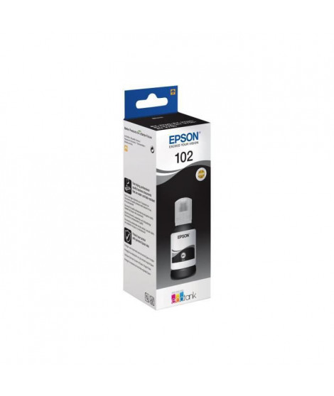 EPSON - Bouteille Ecotank 102 Noire (C13T03R140)