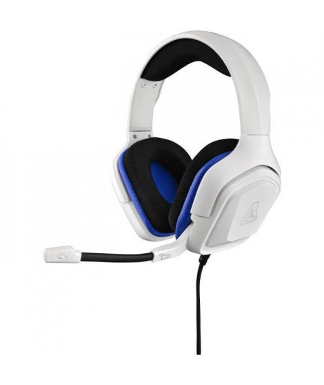 THE G-LAB Korp Cobalt Casque Gaming Compatible PC, PS4, Xbox One - Blanc