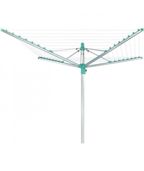 LEIFHEIT Séchoir parapluie Linomatic 500 Easy 85286 Leifheit étendoir jardin 50 metres syteme Easy-Lift rétractation automati…