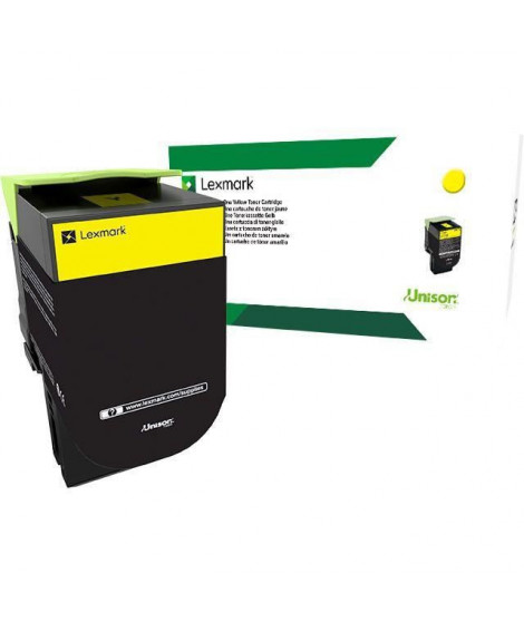Lexmark 71B20Y0 Cartouche de toner jaune, programme de retour