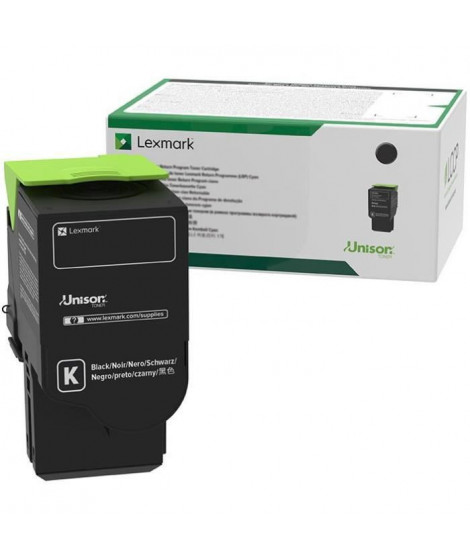 Lexmark C2320K0 Cartouche de toner noir, programme de retour