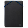 Housse de protection réversible HP 15,6 pour ordinateur portable - Bleu