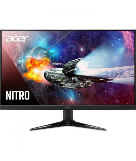 Ecran PC Gamer - ACER Nitro QG241YPbmiipx - 23.8 FHD - Dalle IPS - 1 ms - 165Hz - HDMI / DisplayPort - AMD FreeSync Premium