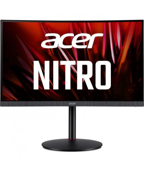 Ecran PC Gamer incurvé - ACER Nitro XZ240QPbmiiphzx - 24 FHD - Dalle VA - 1 ms VRB - 165Hz - FreeSync Premium