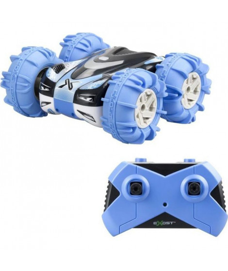 EXOST 360 AQUACROSS - Voiture télécommandée Amphibie - Tout terrain - Batterie rechargeable USB pour la voiture - Des 5 ans