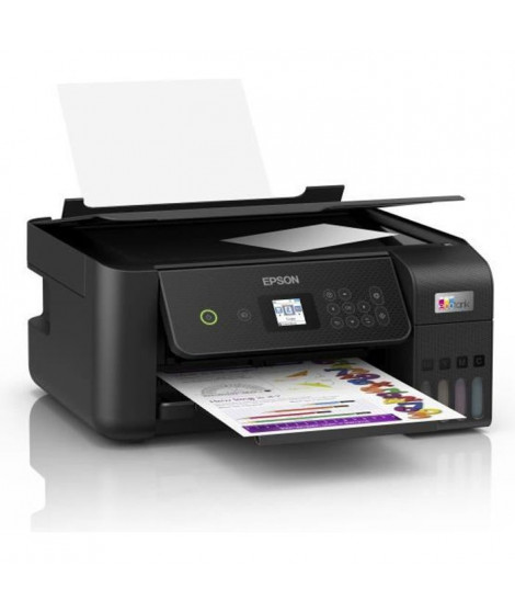 Imprimante Multifonction 3-en-1 - EPSON - Ecotank ET-2821 - Jet d'encre - A4 - Couleur - Wi-Fi - C11CJ66405