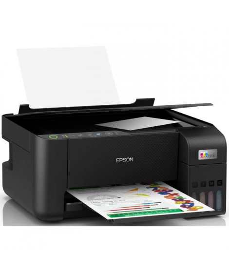 Imprimante Multifonction 3-en-1 - EPSON - Ecotank ET-2812 - Jet d'encre - A4 - Couleur - Wi-Fi - C11CJ67415