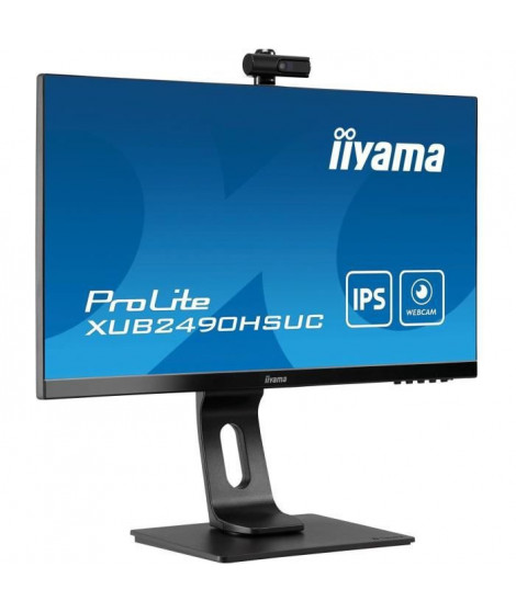 Ecran PC - IIYAMA - ProLite 23,8 - 23,8 FHD - Dalle IPS - 4 ms - 60 Hz - HDMI / DisplayPort / VGA