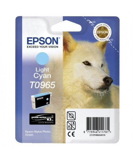 EPSON Cartouche d'encre T0965 Cyan clair - Loup (C13T09654010)