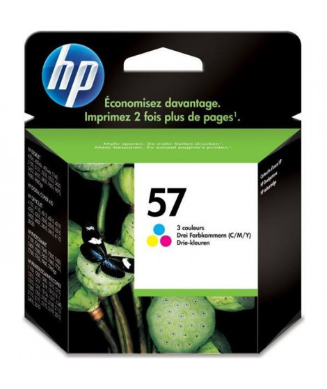 HP 57 Cartouche d'encre trois couleurs authentique (C6657AE) pour HP PSC 1217/1311/1355