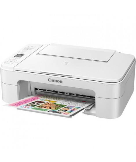 Imprimante Multifonction - CANON PIXMA TS3151 - Jet d'encre bureautique - Couleur - WIFI - Blanc