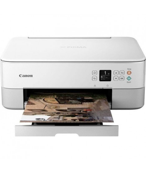 Imprimante Multifonction - CANON PIXMA TS5351a - Jet d'encre bureautique et photo - Couleur - WIFI - Blanc