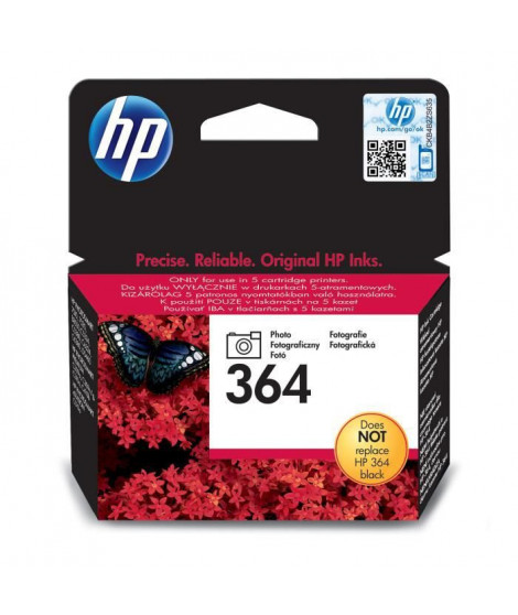 HP 364 Cartouche d'encre photo authentique (CB317EE) pour HP Photosmart C310/C5380