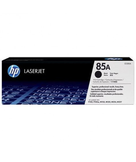HP 85A Cartouche de toner noir LaserJet authentique (CE285A) pour HP LaserJet Pro M1132/M1212/M1217/P1102/P1104/P1106