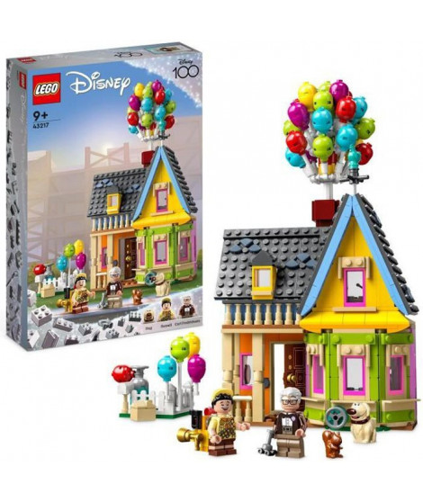 LEGO Disney et Pixar 43217 La Maison de « La-haut », Jouet 100eme Anniversaire Disney