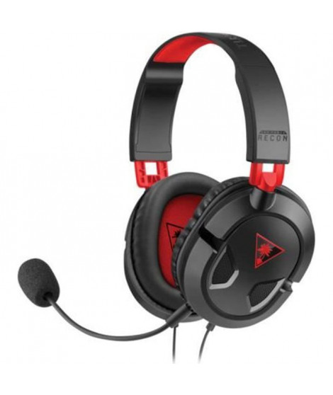 TURTLE BEACH Casque Gaming Recon 50PC Multiplateforme (compatible PS4, PS4 Pro, Nintendo Switch, Appareil mobiles) - TBS-6003-02