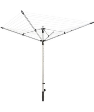 LEIFHEIT LinoLift 500 Séchoir parapluie - Etendoir extérieur rotatif 50 metres