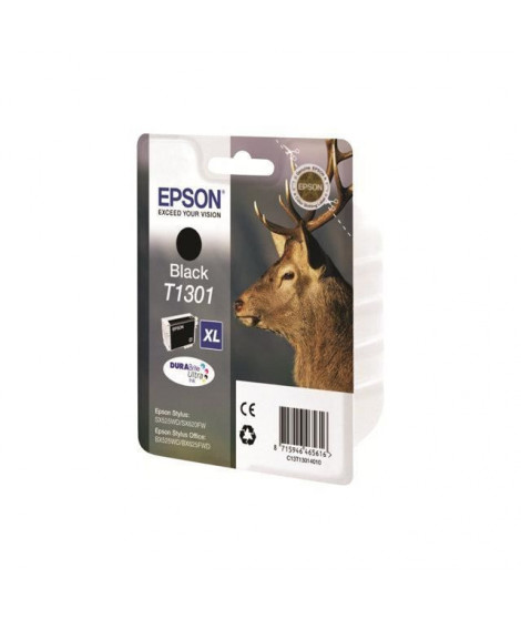 EPSON Cartouche d'encre T1301 Noir - Cerf (C13T13014012)