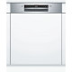 Lave-vaisselle intégrable BOSCH SMI6ZCS00E - 14 couverts - Induction - L60 cm - Classe A - 44 dB - Metallic