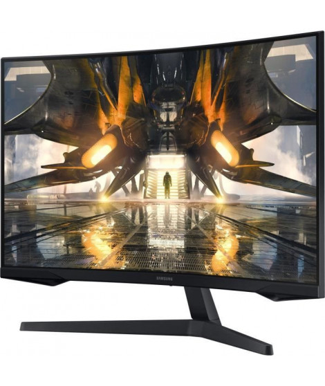 Ecran PC Gamer Incurvé - SAMSUNG - ODYSSEY G5 - G55A S32AG550EP - 32'' WQHD - Dalle VA - 1 ms - 165Hz - HDMI / DP- FreeSync